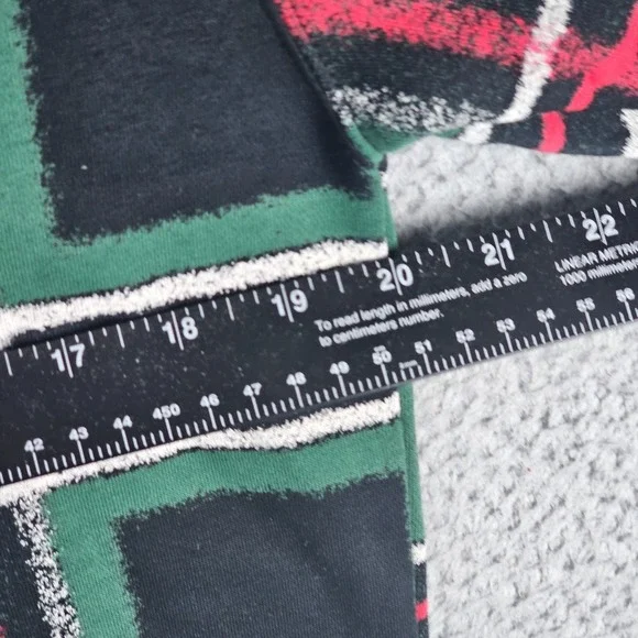 FV7458 Nike Air Jordan Essentials Men's Fleece Pullover Hoodie Plaid Size Small - Picture 4 of 9